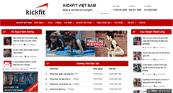 Desktop Screenshot of kickfitvietnam.com