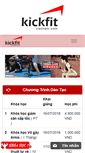 Mobile Screenshot of kickfitvietnam.com